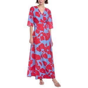 Hl Affair Womens Maxi Dress, Red